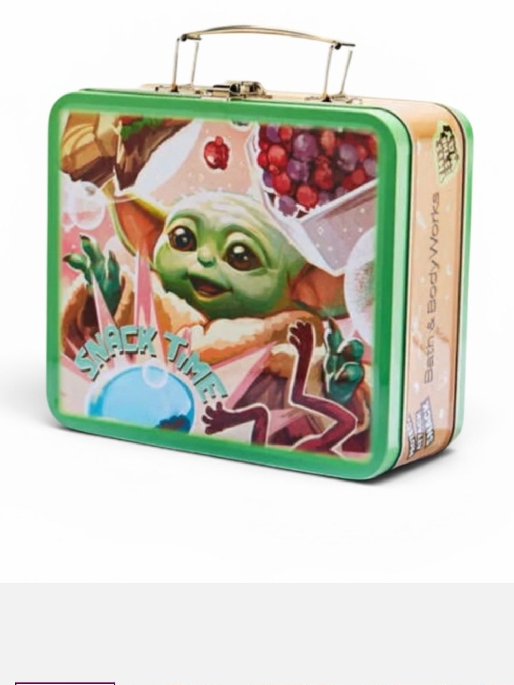 Bath & Body Works Green Grogu Tin